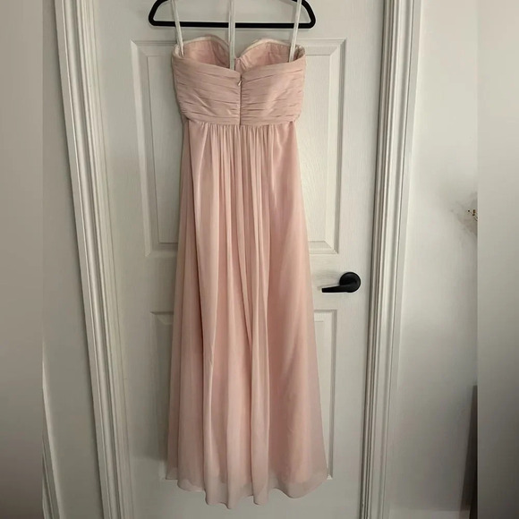 Bridesmaid/Prom Blush Pink Dress - Picture 5 of 7